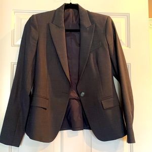 Gray theory blazer